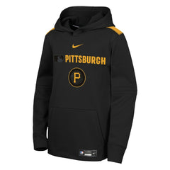 MLB Pittsburgh Pirates Nike Youth City Connect Authentic Collection Performance Pullover Hoodie