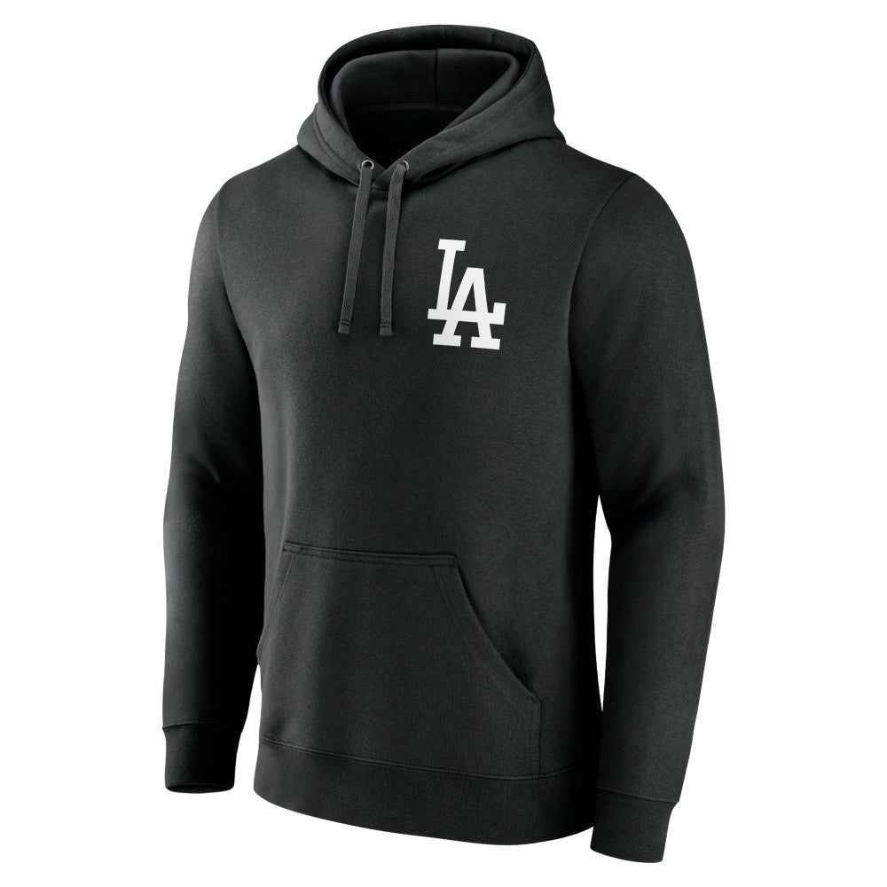MLB Mookie Betts Los Angeles Dodgers Mister Cartoon Name & Number Pullover Hoodie