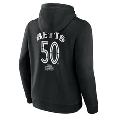 MLB Mookie Betts Los Angeles Dodgers Mister Cartoon Name & Number Pullover Hoodie
