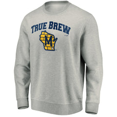 MLB Milwaukee Brewers Heater Pullover Sweatshirt