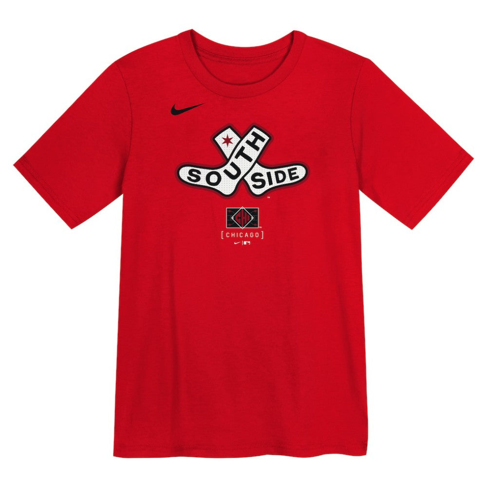 MLB Chicago White Sox Nike Preschool 2025 City Connect Logo T-Shirt