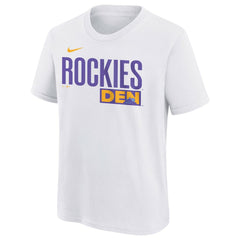 MLB Colorado Rockies Nike Youth 2025 City Connect Wordmark T-Shirt