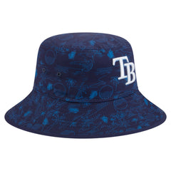 MLB Tampa Bay Rays New Era 2025 Spring Training All Over Print Bucket Hat