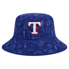 MLB Texas Rangers New Era 2025 Spring Training All Over Print Bucket Hat