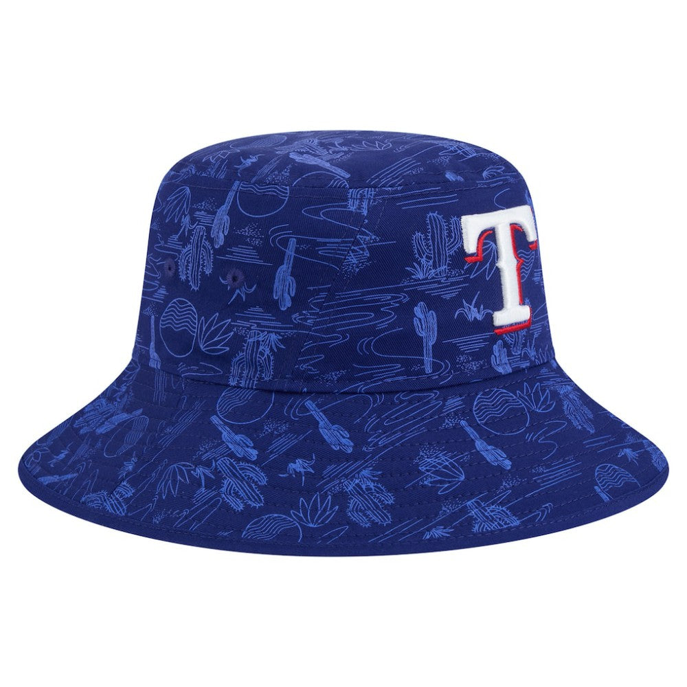 MLB Texas Rangers New Era 2025 Spring Training All Over Print Bucket Hat