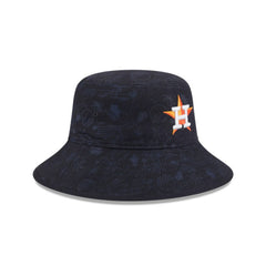 MLB Houston Astros New Era Youth 2025 Spring Training All Over Print Bucket Hat