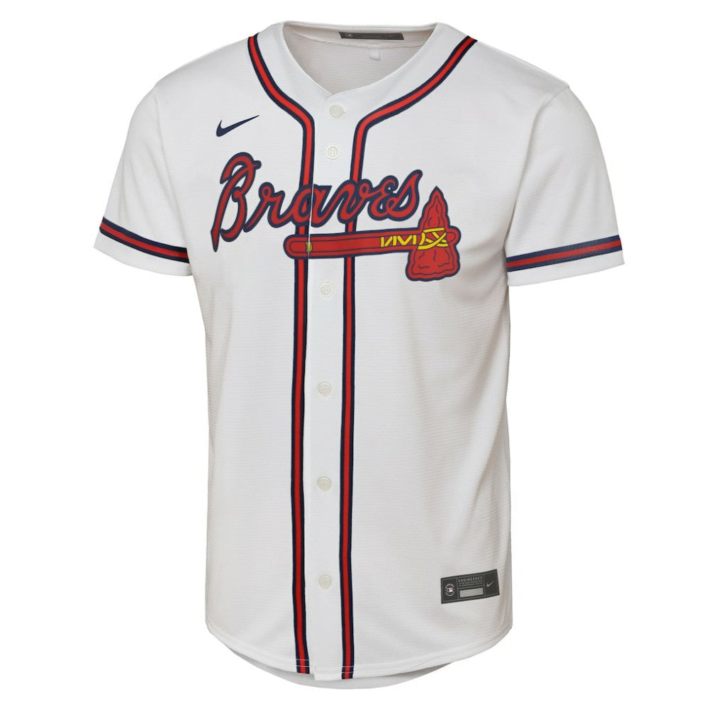 MLB Ozzie Albies Atlanta Braves Nike Youth Home Replica Player Jersey