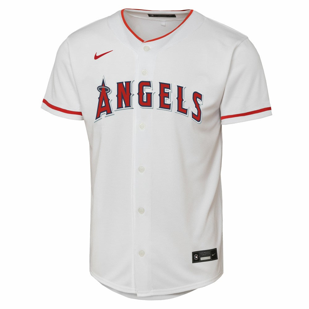 MLB Mike Trout Los Angeles Angels Nike Youth Home Replica Player Jersey