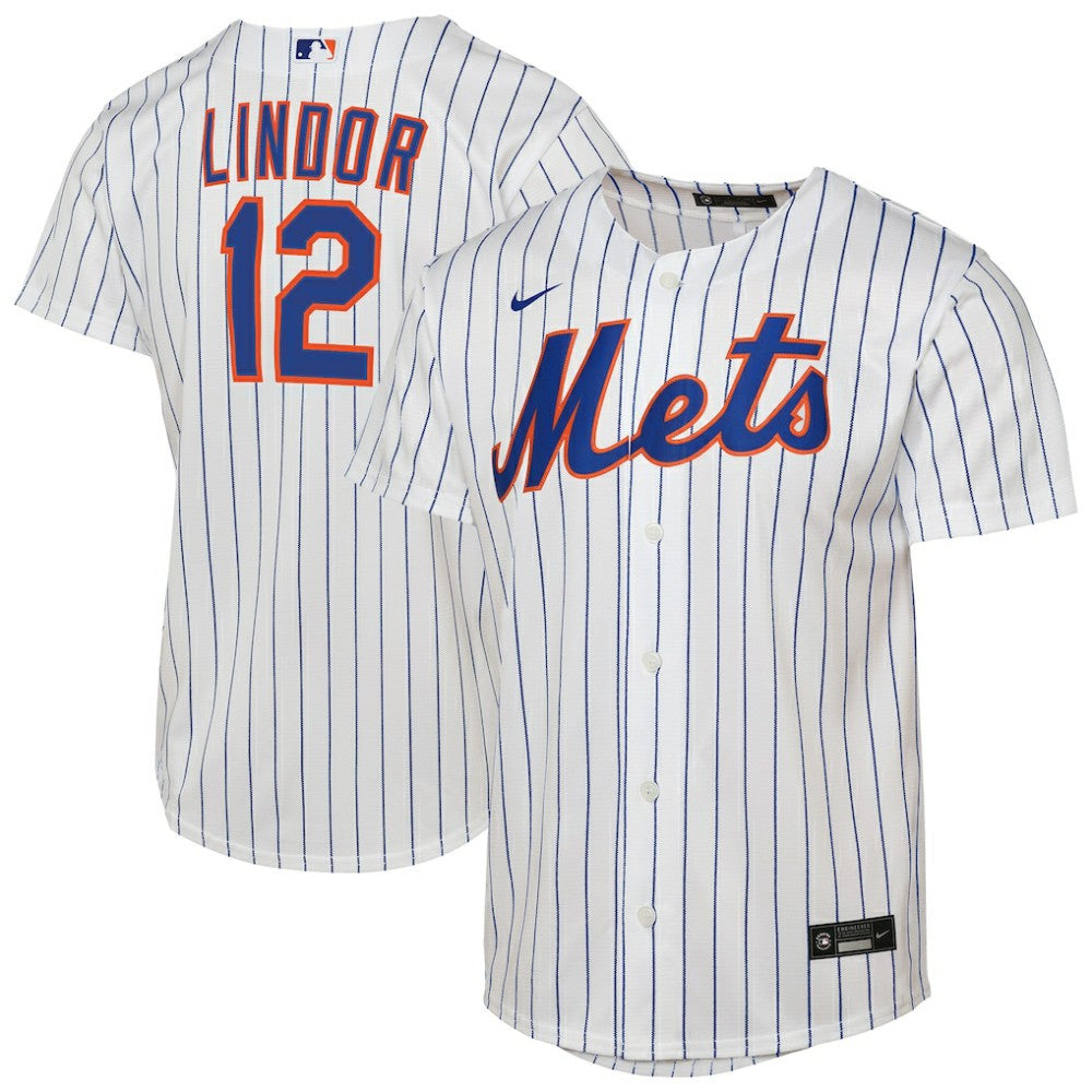 MLB Francisco Lindor New York Mets Nike Youth Home Replica Player Jersey