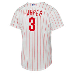 MLB Bryce Harper Philadelphia Phillies Nike Youth Home Replica Player Jersey
