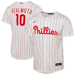 MLB J.T. Realmuto Philadelphia Phillies Nike Youth Home Replica Player Jersey