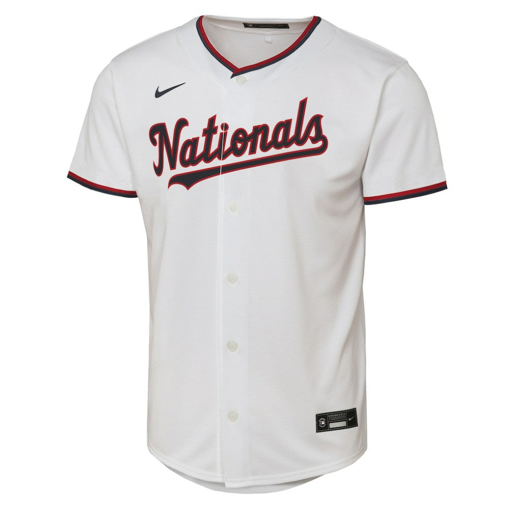 MLB CJ Abrams Washington Nationals Nike Youth Home Replica Player Jersey