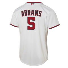 MLB CJ Abrams Washington Nationals Nike Youth Home Replica Player Jersey