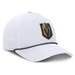 NHL White Vegas Golden Knights Fanatics Rope A-Frame Adjustable Hat
