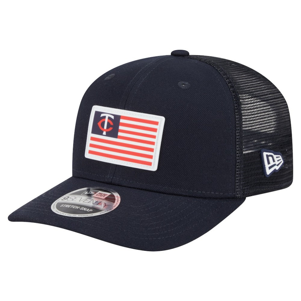 MLB Minnesota Twins New Era Flag 9SEVENTY Stretch-Snap Hat