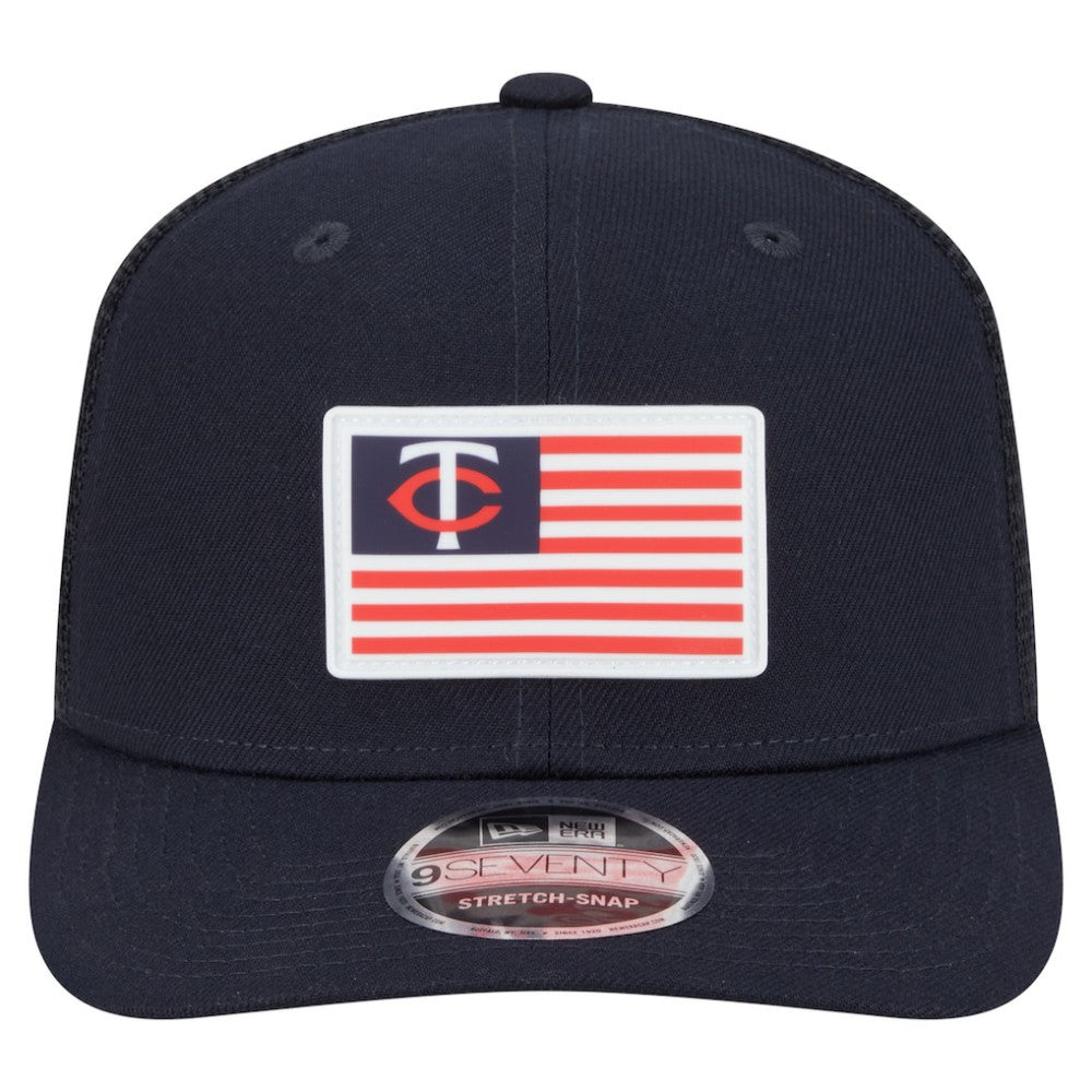 MLB Minnesota Twins New Era Flag 9SEVENTY Stretch-Snap Hat
