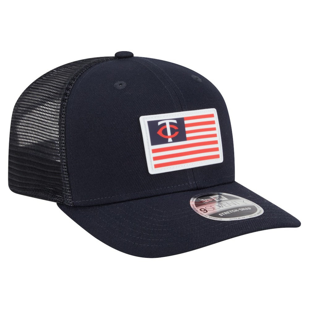 MLB Minnesota Twins New Era Flag 9SEVENTY Stretch-Snap Hat