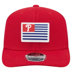 MLB Philadelphia Phillies New Era Flag 9SEVENTY Stretch-Snap Hat