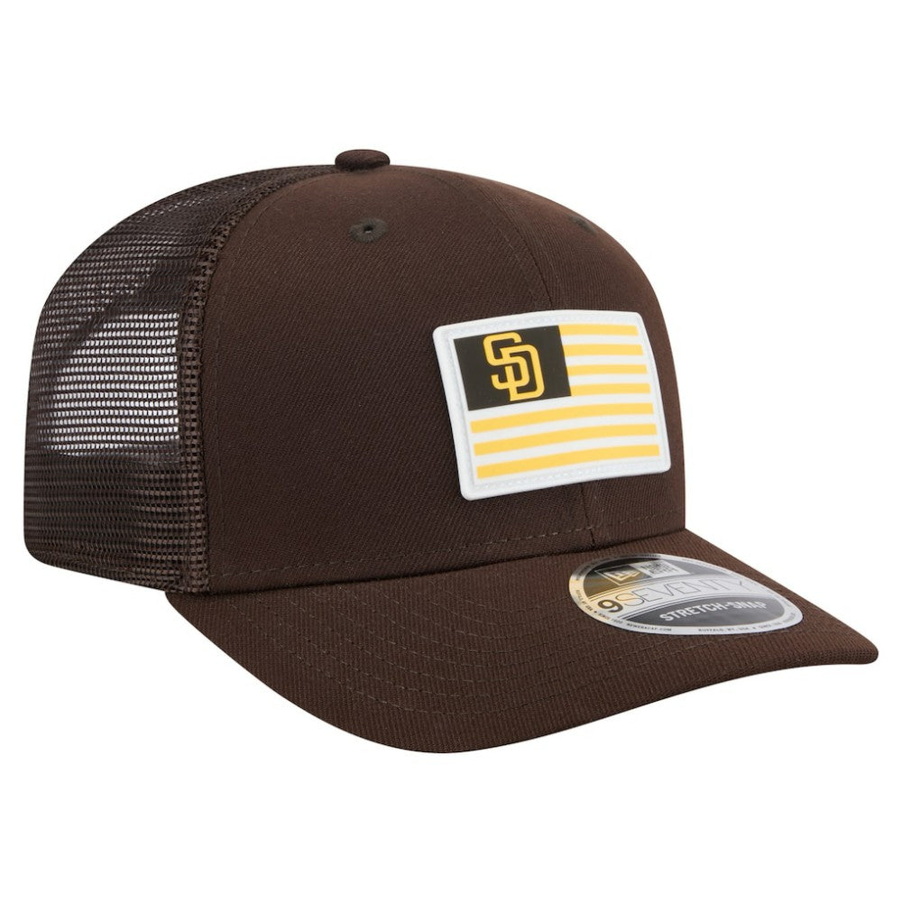 MLB San Diego Padres New Era Flag 9SEVENTY Stretch-Snap Hat