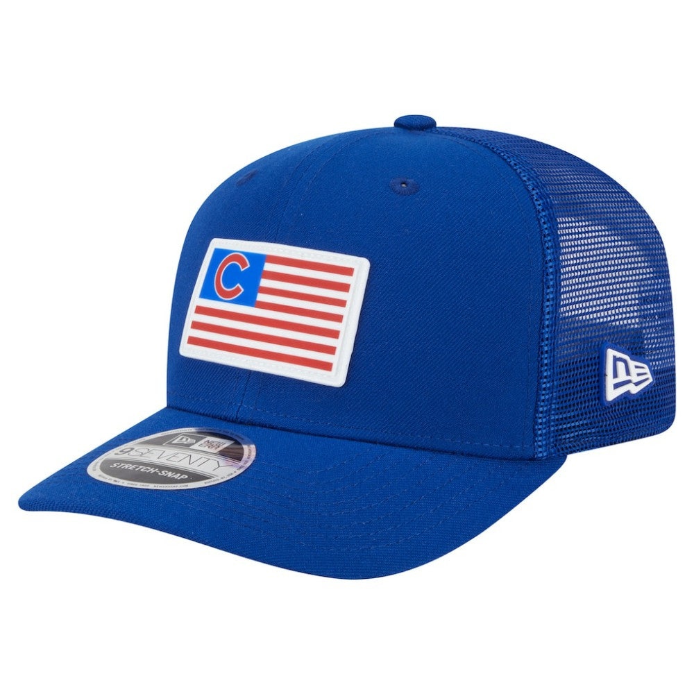 MLB Chicago Cubs New Era Flag 9SEVENTY Stretch-Snap Hat