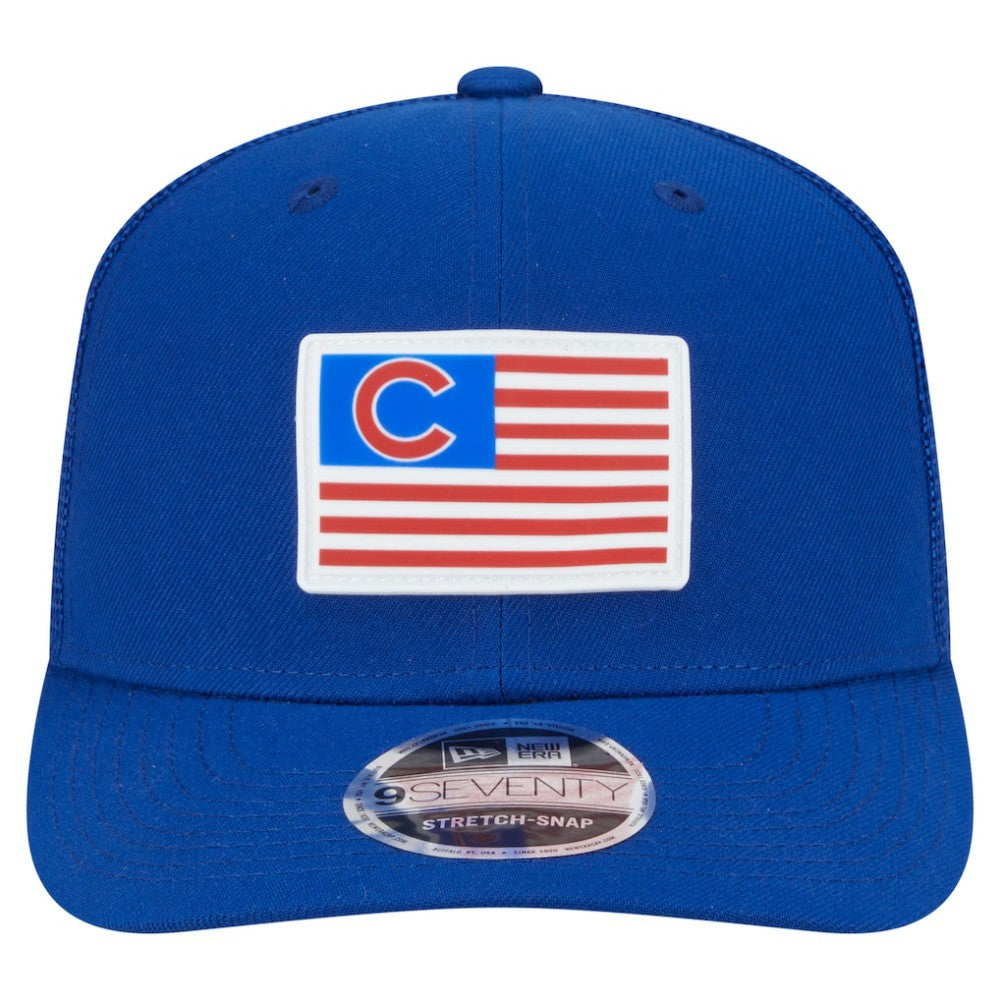MLB Chicago Cubs New Era Flag 9SEVENTY Stretch-Snap Hat
