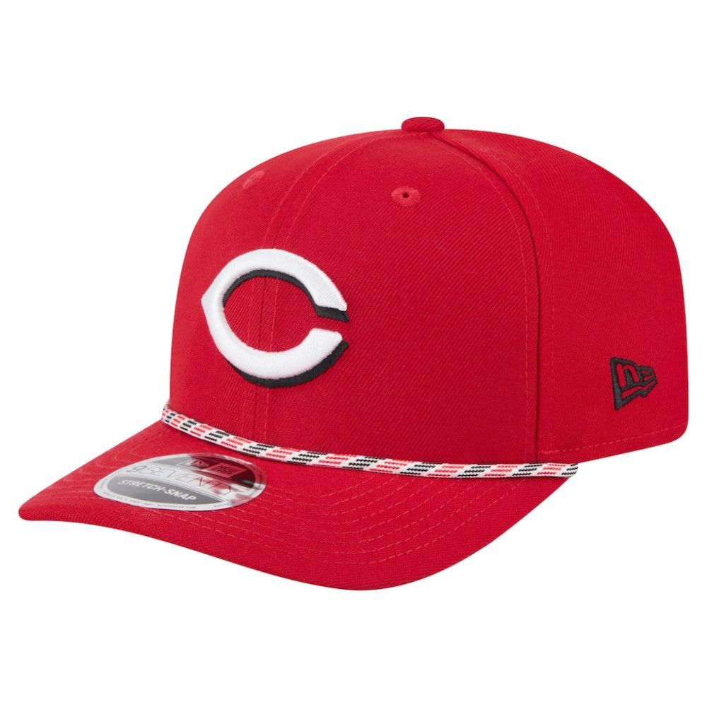 MLB Cincinnati Reds New Era Multi-Rope 9SEVENTY Stretch-Snap Hat