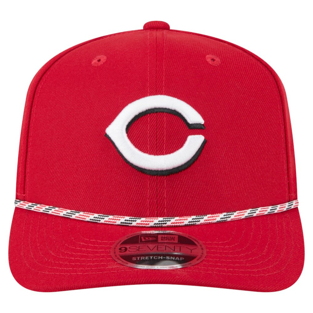 MLB Cincinnati Reds New Era Multi-Rope 9SEVENTY Stretch-Snap Hat