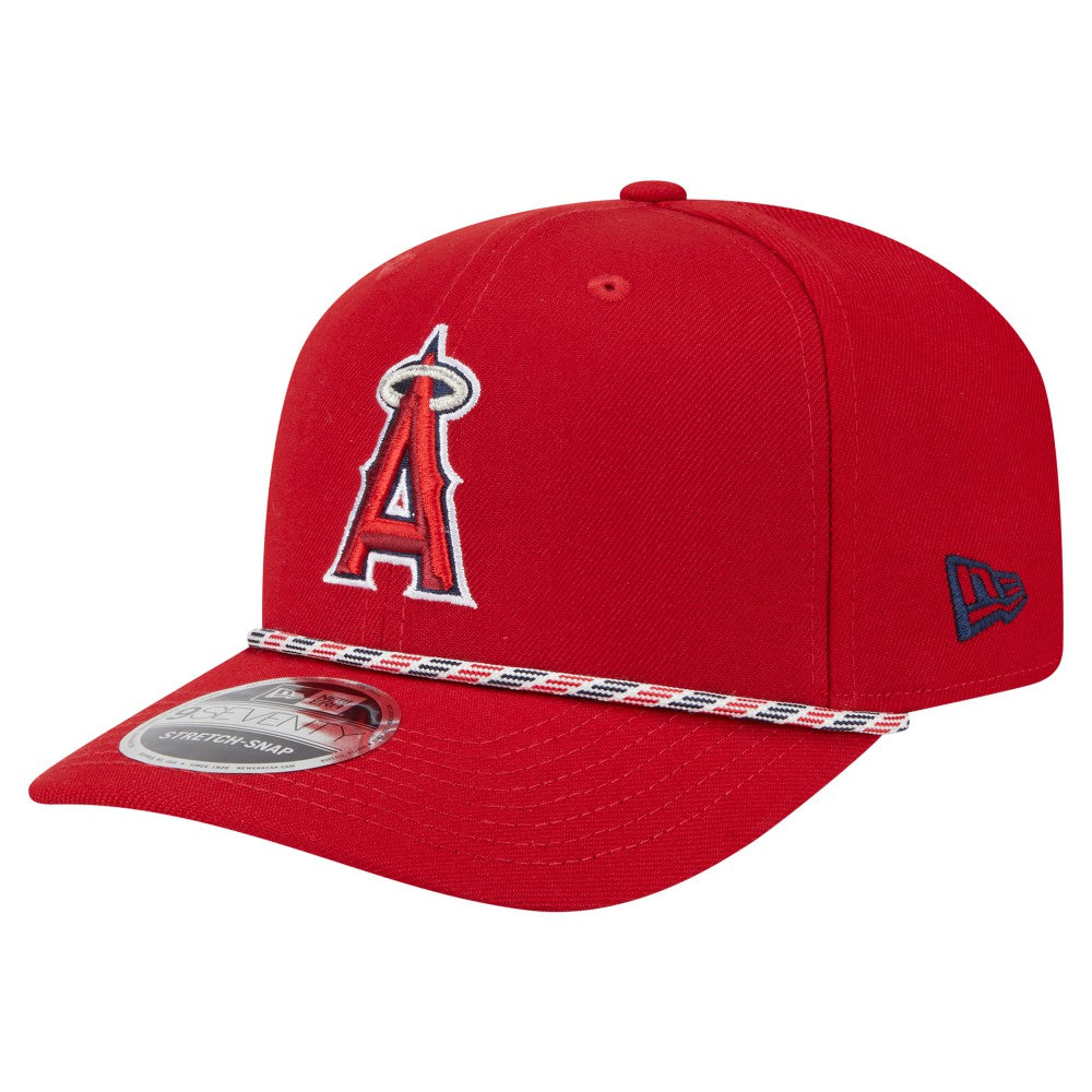 MLB Los Angeles Angels New Era Multi-Rope 9SEVENTY Stretch-Snap Hat
