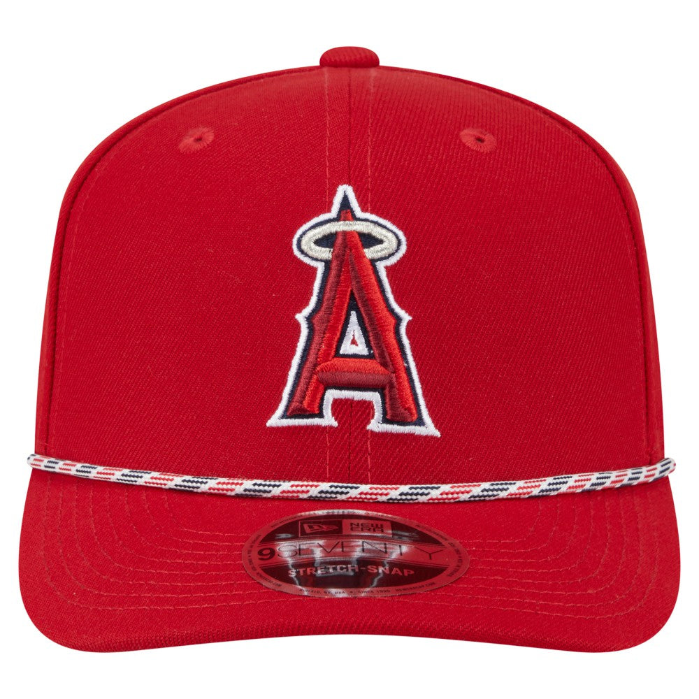 MLB Los Angeles Angels New Era Multi-Rope 9SEVENTY Stretch-Snap Hat