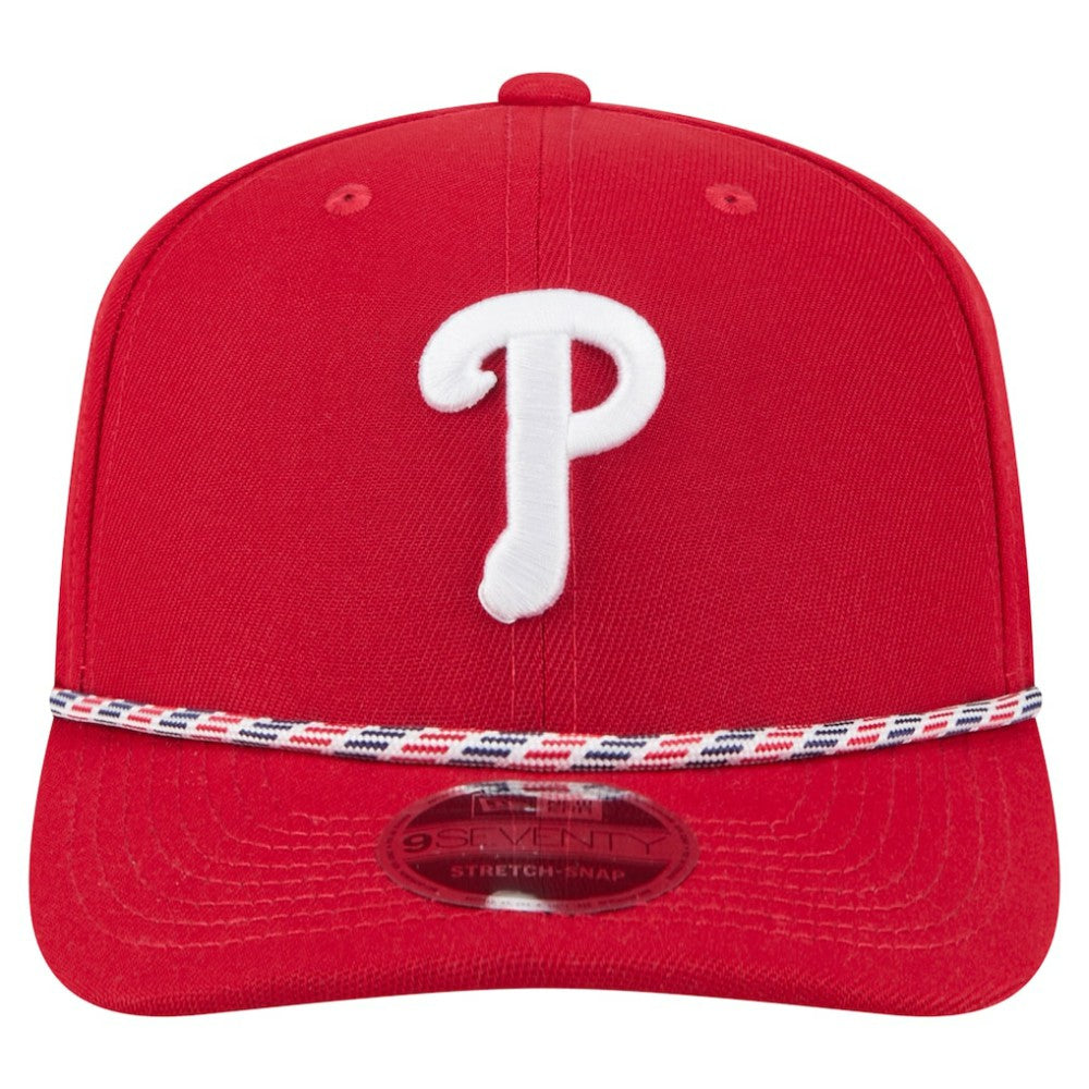 MLB Philadelphia Phillies New Era Multi-Rope 9SEVENTY Stretch-Snap Hat