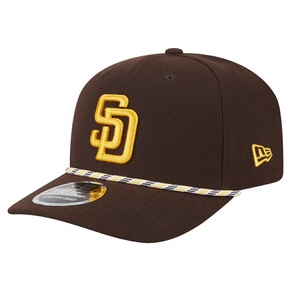 MLB San Diego Padres New Era Multi-Rope 9SEVENTY Stretch-Snap Hat