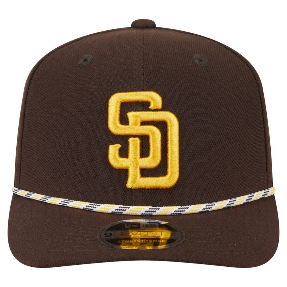 MLB San Diego Padres New Era Multi-Rope 9SEVENTY Stretch-Snap Hat
