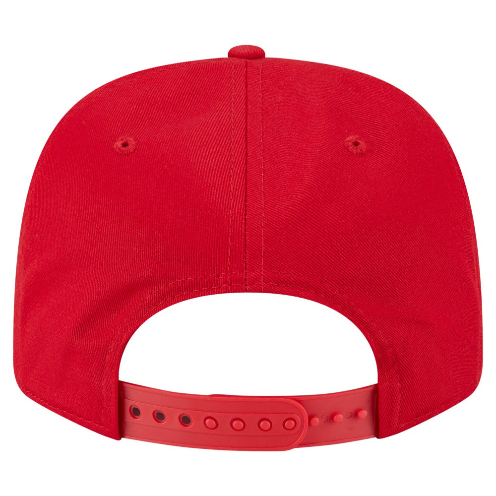 MLB Los Angeles Angels New Era Circle Patch 9SEVENTY Stretch-Snap Hat