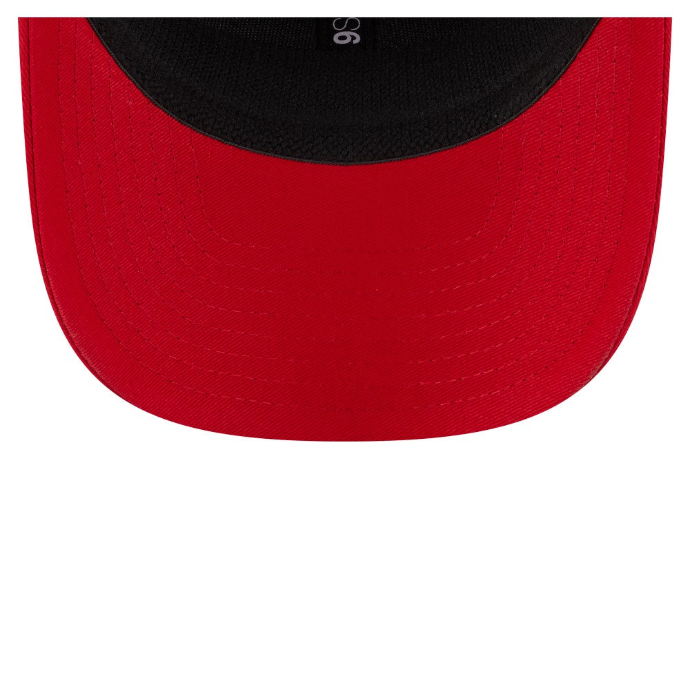 MLB Los Angeles Angels New Era Circle Patch 9SEVENTY Stretch-Snap Hat