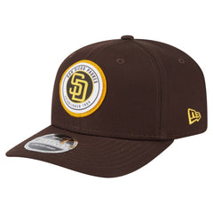 MLB San Diego Padres New Era Circle Patch 9SEVENTY Stretch-Snap Hat