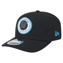 MLB Miami Marlins New Era Circle Patch 9SEVENTY Stretch-Snap Hat