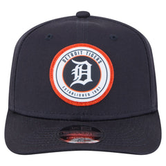 MLB Detroit Tigers New Era Circle Patch 9SEVENTY Stretch-Snap Hat