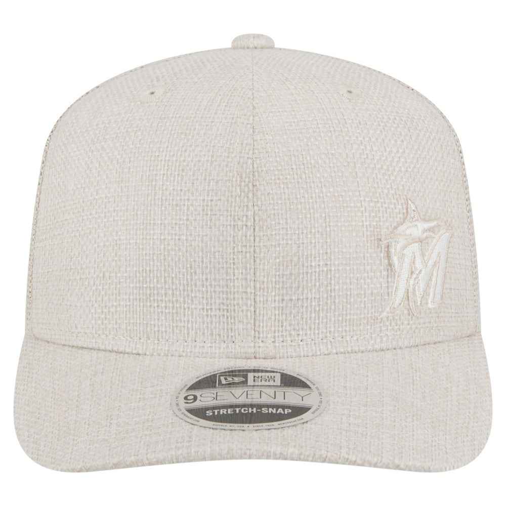 MLB Miami Marlins New Era Flawless 9SEVENTY Stretch-Snap Hat