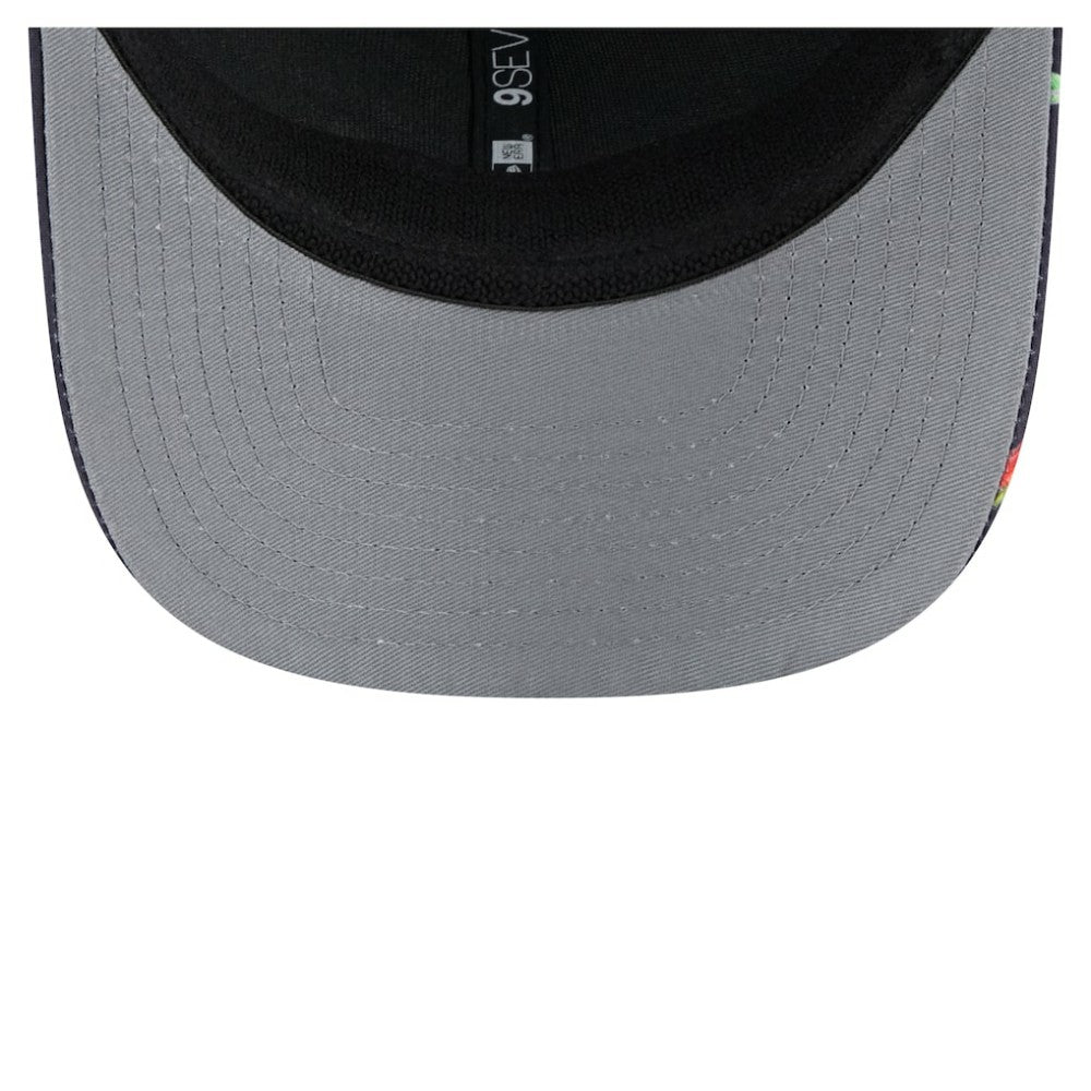 MLB Atlanta Braves New Era Adventure Drinks Pattern 9SEVENTY Stretch-Snap Hat