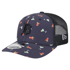 MLB Detroit Tigers New Era Adventure Drinks Pattern 9SEVENTY Stretch-Snap Hat