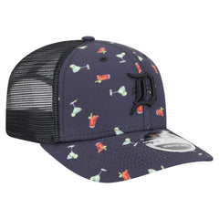 MLB Detroit Tigers New Era Adventure Drinks Pattern 9SEVENTY Stretch-Snap Hat