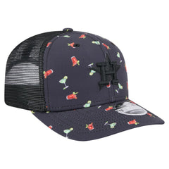 MLB Houston Astros New Era Adventure Drinks Pattern 9SEVENTY Stretch-Snap Hat