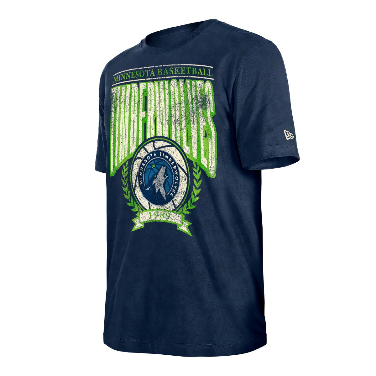 NBA Minnesota Timberwolves Throwback Vintage Boxy Mineral Wash T-Shirt