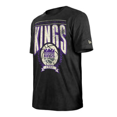 NBA Sacramento Kings Throwback Vintage Boxy Mineral Wash T-Shirt