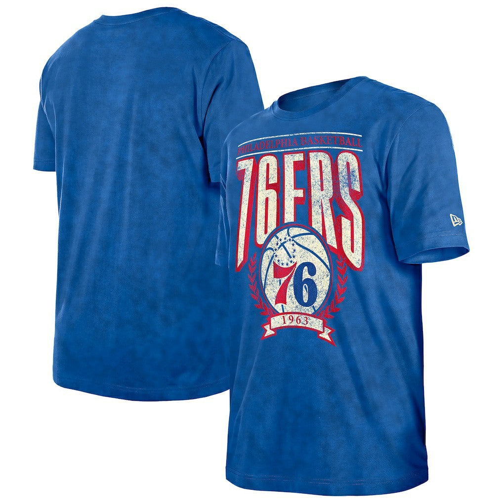 NBA Philadelphia 76ers Throwback Vintage Boxy Mineral Wash T-Shirt