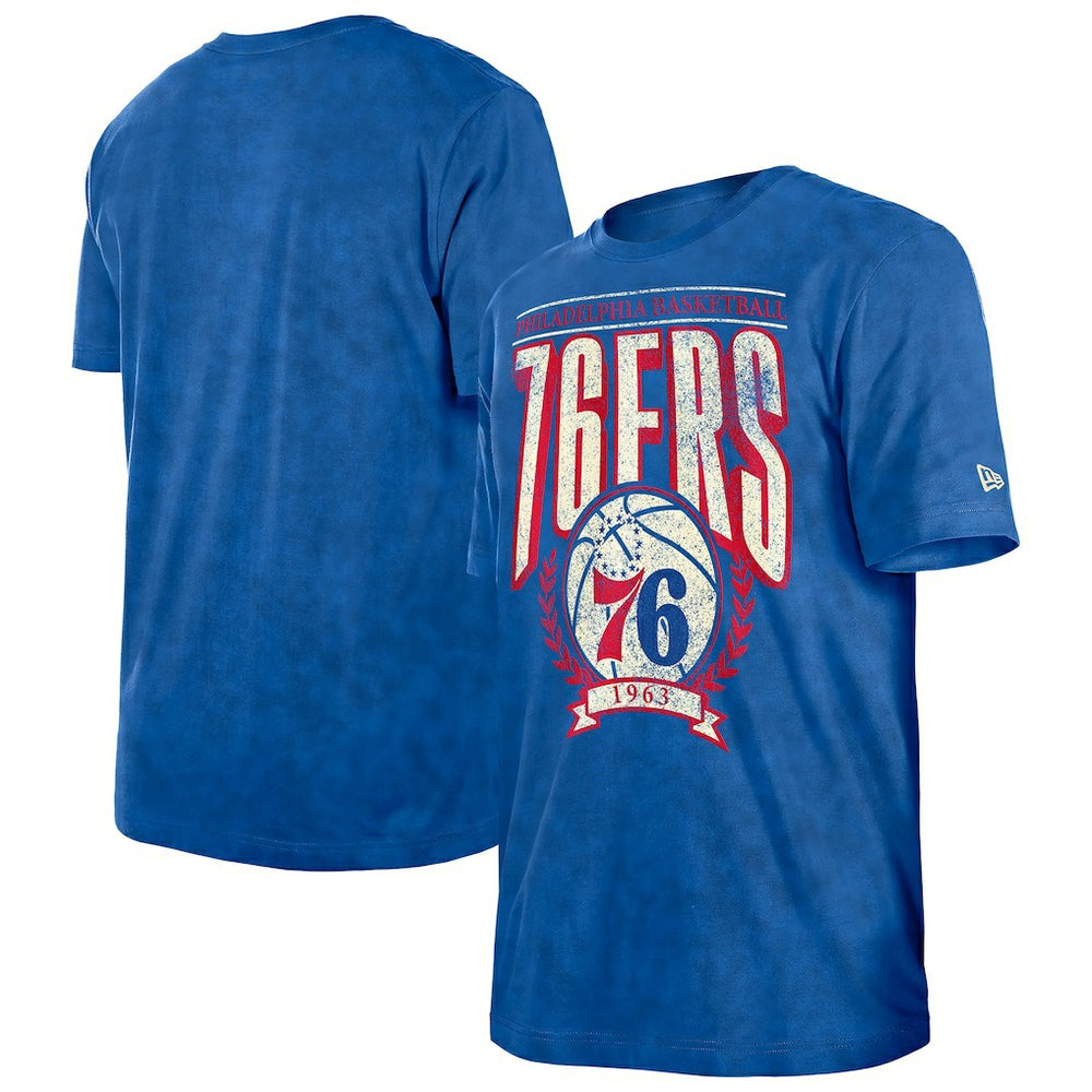 NBA Philadelphia 76ers Throwback Vintage Boxy Mineral Wash T-Shirt