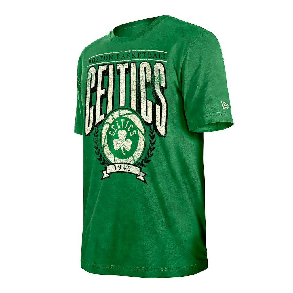 NBA Boston Celtics Throwback Vintage Boxy Mineral Wash T-Shirt