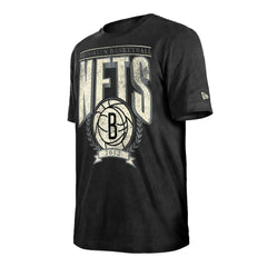 NBA Brooklyn Nets Throwback Vintage Boxy Mineral Wash T-Shirt
