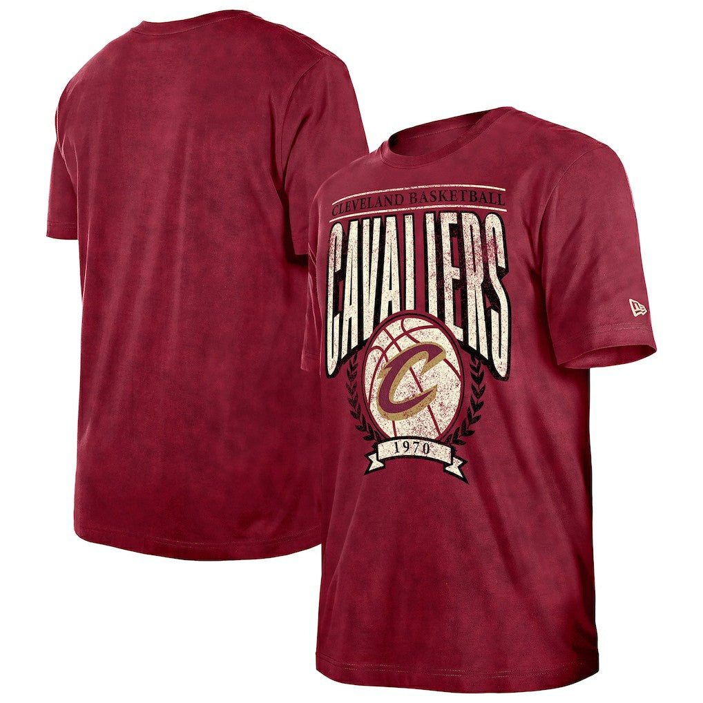NBA Cleveland Cavaliers Throwback Vintage Boxy Mineral Wash T-Shirt sale