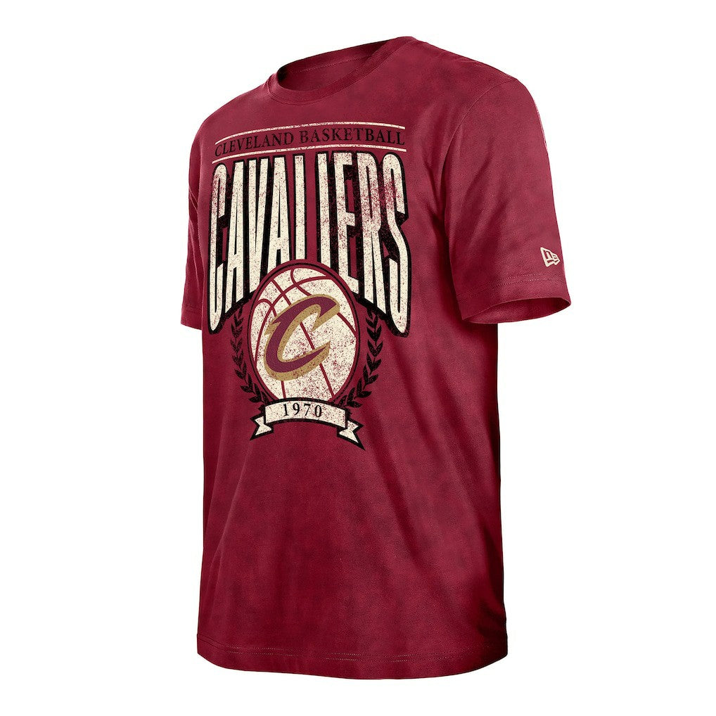 NBA Cleveland Cavaliers Throwback Vintage Boxy Mineral Wash T-Shirt sale